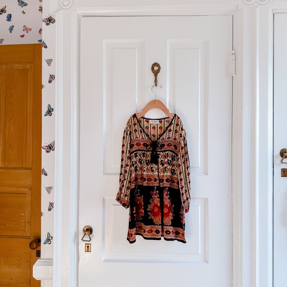 Little Gypsy Co Bohemian Floral Dress